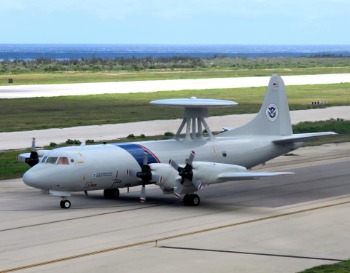 P-3AEW&C N143CS at Hato AB early September (photo: Jeroen Jansen)